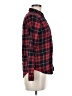 Forever 21 Plaid Red Long Sleeve Button-Down Shirt Size M - photo 4