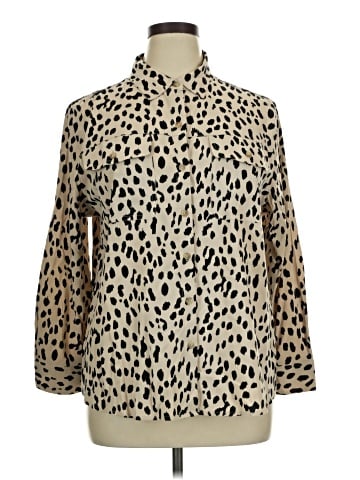 Chico's Long Sleeve Blouse (view 1)