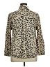 Chico's Animal Print Tan Long Sleeve Blouse Size XL Petite (3) - photo 2