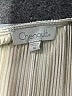Chenault 100% Polyester Metallic Silver Long Sleeve Blouse Size M - photo 7