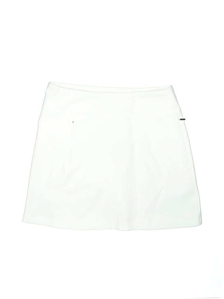 Pre-owned Cutter & Buck Skort In White