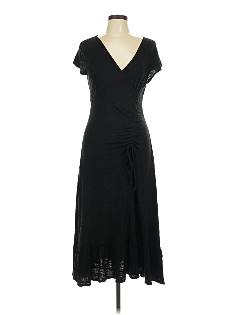 Pre-owned Max Studio Casual Dress In Black
