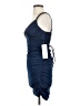 Unbranded Solid Blue Cocktail Dress Size 4 - photo 5