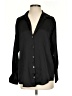 Zara Black 3/4 Sleeve Button-Down Shirt Size S - photo 1