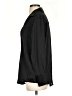 Zara Black 3/4 Sleeve Button-Down Shirt Size S - photo 5