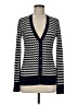 Brooks Brothers Chevron-herringbone Blue Cardigan Size M - photo 1