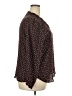 Ann Taylor LOFT 100% Polyester Brown 3/4 Sleeve Blouse Size XXL Petite - photo 4