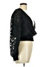 Astr Black 3/4 Sleeve Blouse Size M - photo 4