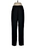 Larry Levine Solid Black Dress Pants Size 12 - photo 2