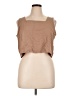 Anrabess Brown Sleeveless T-Shirt Size XL - photo 1