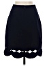 Club Monaco Solid Black Formal Skirt Size 0 - photo 2