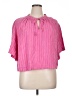 Universal Thread Pink Short Sleeve Blouse Size XL - photo 1