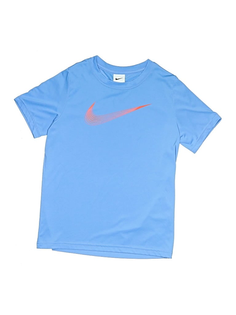 Pre-owned Nike Kids' Short Sleeve T-shirt In Blue