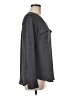 Express Outlet 100% Polyester Gray Long Sleeve Blouse Size M - photo 4