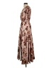Mia Joy 100% Polyester Floral Tan Casual Dress Size S - photo 5