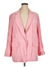 Open Edit Pink 3/4 Sleeve Button-Down Shirt Size XL - photo 1