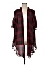 Torrid 100% Polyester Burgundy Kimono Size 1X Plus (1) - photo 1