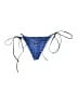 Shein Graphic Blue Swimsuit Bottoms Size M - photo 1