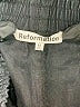 Reformation 100% Linen Solid Black Shorts Size M - photo 3
