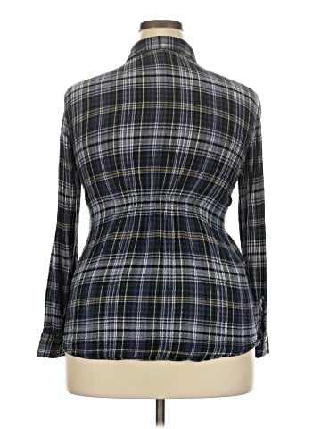 Style&Co Long Sleeve Button-Down Shirt (view 2)