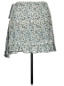 Allegra K 100% Rayon Paisley Teal Casual Skirt Size 1X - photo 2