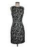 Zara Basic Graphic Black Cocktail Dress Size S - photo 1