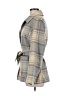 H&M Plaid Gray Coat Size M - photo 5