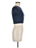 Zara Blue Short Sleeve Turtleneck Size M - photo 4