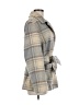 H&M Plaid Gray Coat Size M - photo 4
