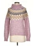 Heartloom Tweed Pink Turtleneck Sweater Size XS - photo 1