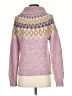 Heartloom Tweed Pink Turtleneck Sweater Size XS - photo 2