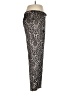 Topshop Print Black Casual Pants Size 8 - photo 4