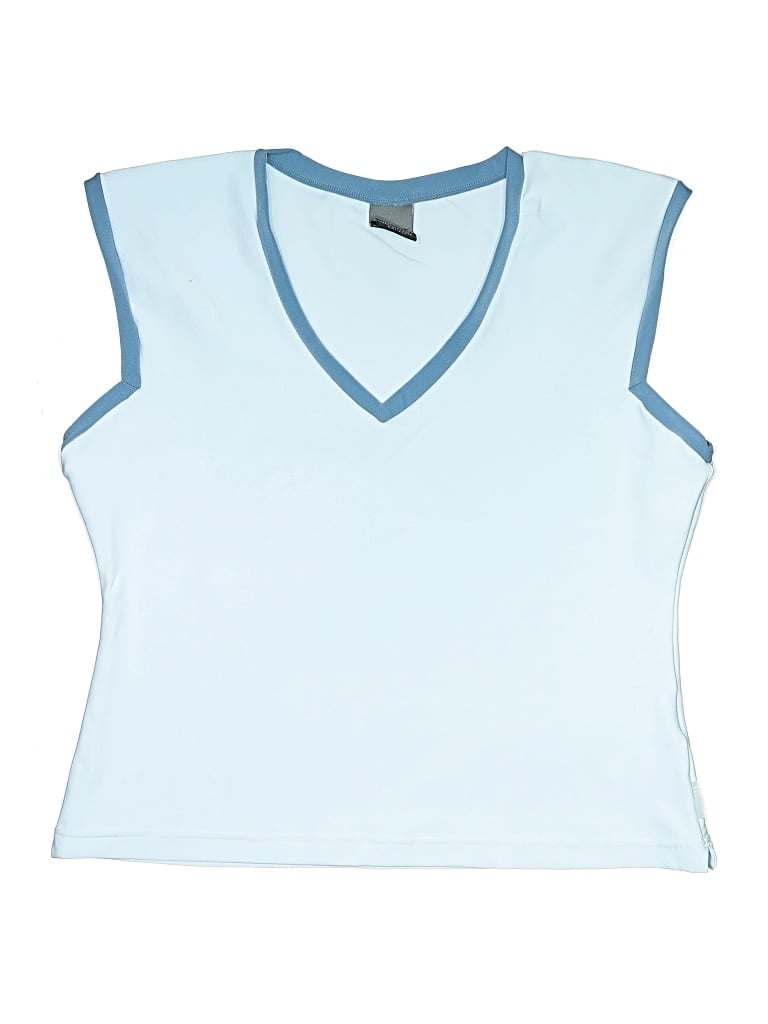 Pre-owned Nike Kids' Sleeveless T-shirt In Blue