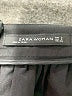 Zara Solid Black Casual Skirt Size S - photo 4