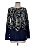 Kaktus Paisley Blue Pullover Sweater Size S - photo 1