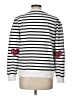 Charter Club Stripes White Sweatshirt Size L - photo 2