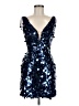 Assorted Brands Blue Cocktail Dress Size 8 (estimated) - photo 1