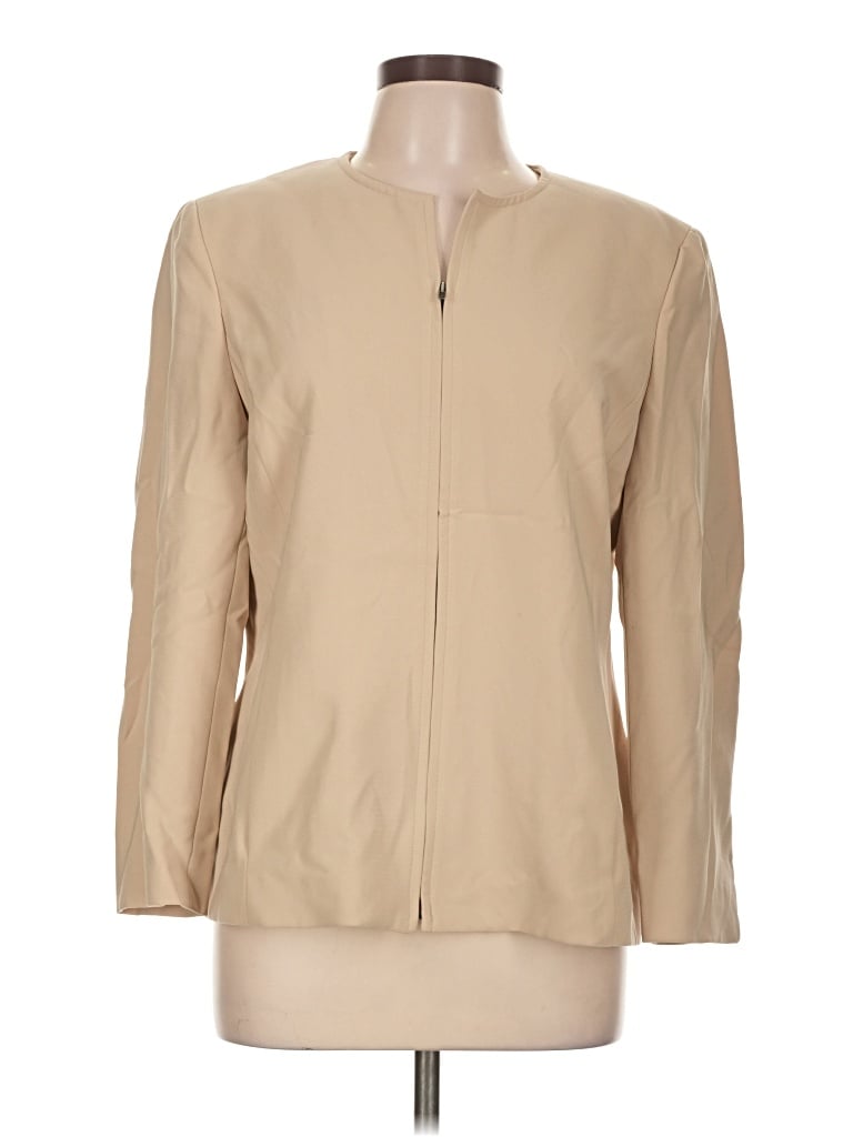 Pre-owned Jones New York Jacket In Tan