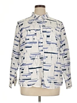 Charter Club Long Sleeve Button-Down Shirt (view 1)