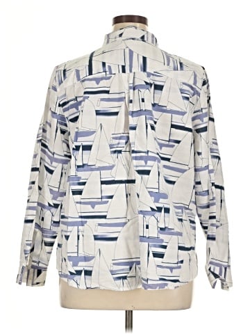 Charter Club Long Sleeve Button-Down Shirt (view 2)