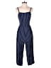 Old Navy 100% Viscose Stripes Blue Jumpsuit Size S - photo 1