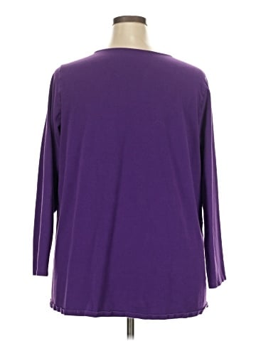 Woman Within 3/4 Sleeve Blouse (view 2)