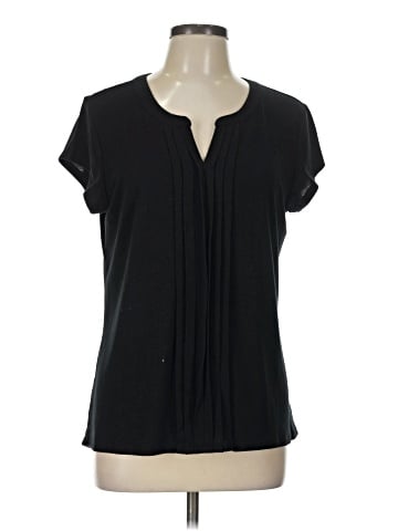 Roz & Ali Short Sleeve Blouse (view 1)
