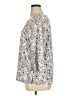 Emily Daniels Gray 3/4 Sleeve Blouse Size XL - photo 5