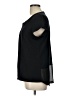 Roz & Ali Black Short Sleeve Blouse Size L - photo 5