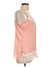 Melissa Paige 100% Polyester Pink Sleeveless Blouse Size L - photo 4