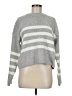 Pinque Stripes Gray Pullover Sweater Size M - photo 1