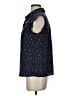 Marc by Marc Jacobs Hearts Blue Sleeveless Button-Down Shirt Size 4 - photo 5