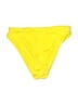 Solid & Striped Yellow Swimsuit Bottoms Size S - photo 2