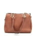Wilsons Leather 100% Leather Solid Brown Leather Shoulder Bag One size - photo 1
